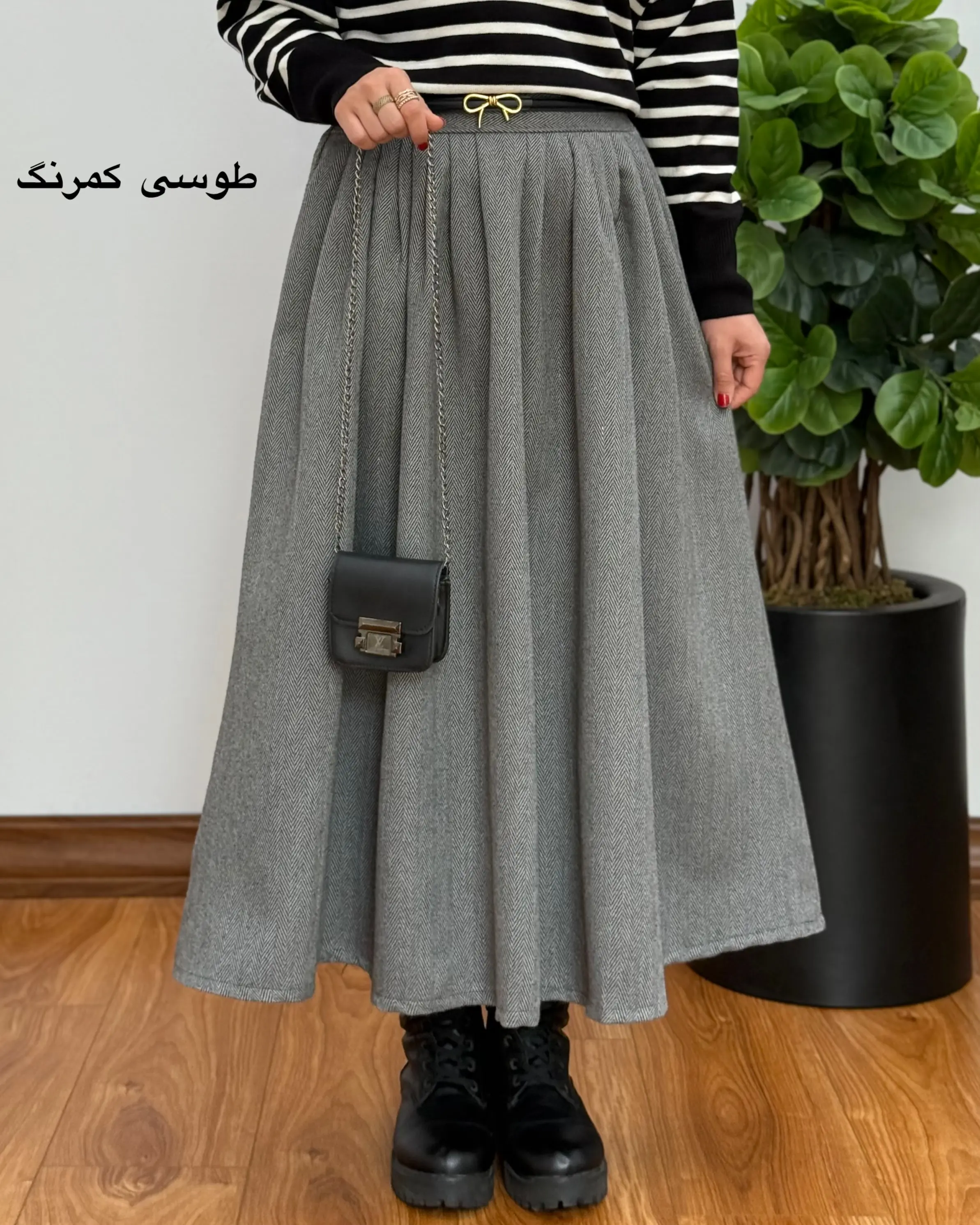 دامن پشمی ویشکا